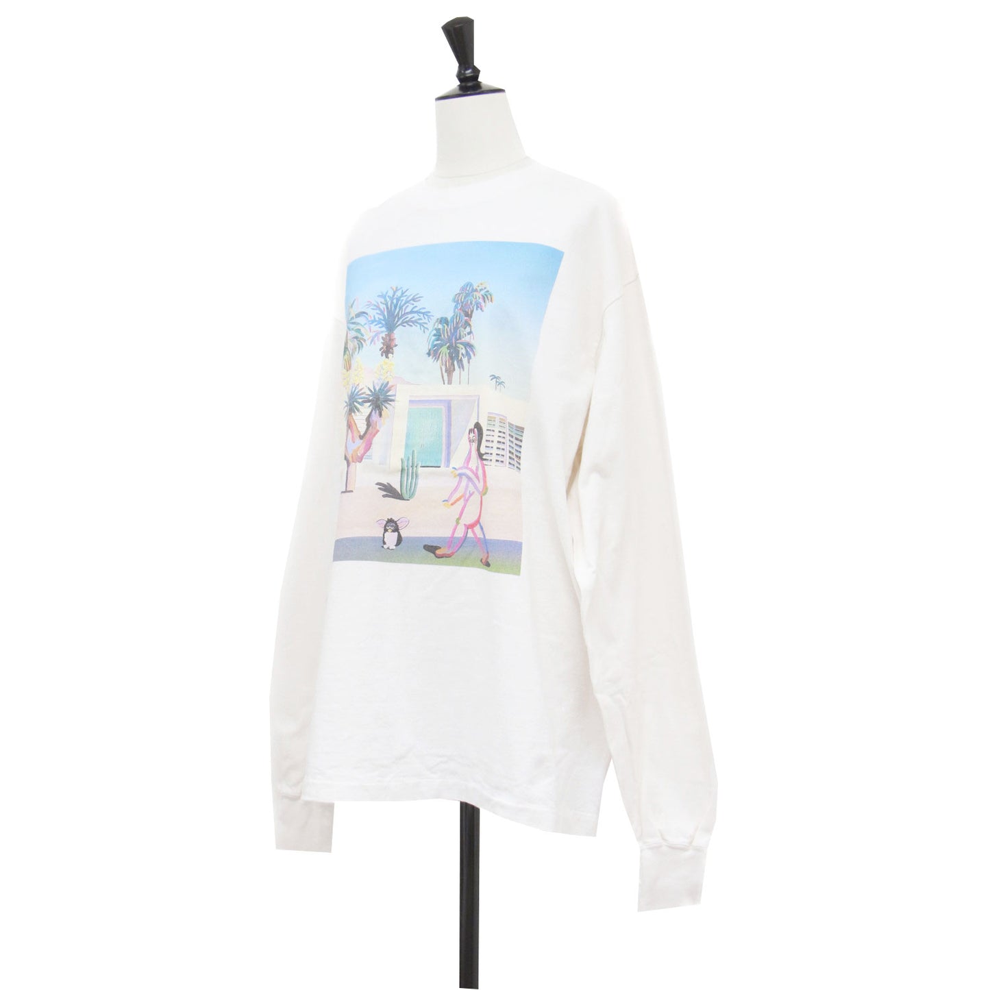 25秋冬 ミッションキャッチ ファービー Tシャツ / Mission Catch Furby カットソー プルオーバー クルーネック 長袖 コットン
