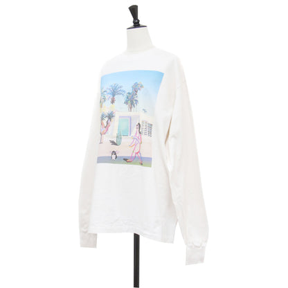 25秋冬 ミッションキャッチ ファービー Tシャツ / Mission Catch Furby カットソー プルオーバー クルーネック 長袖 コットン