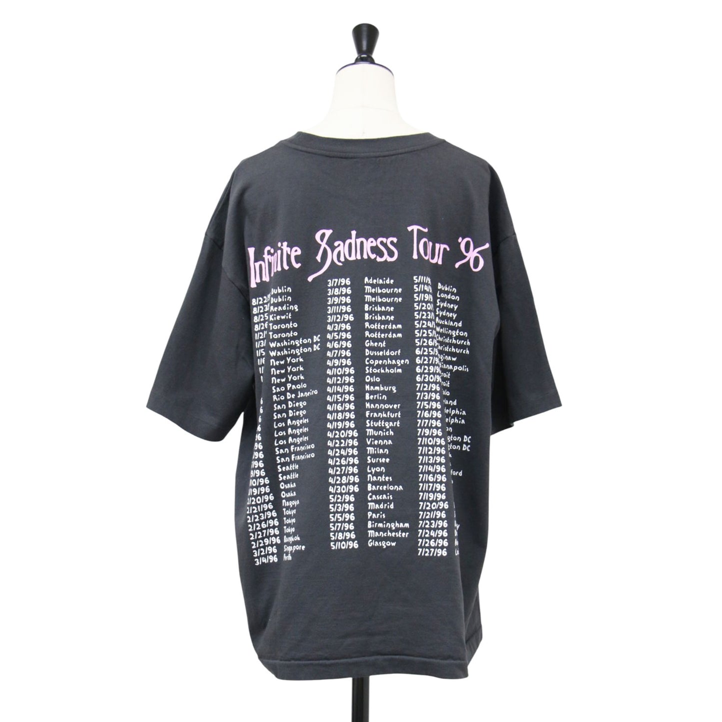 25春夏 OPEN STUDIO バンドTシャツ / SMASHING PUMPKINS IS TOUR 96 TEE クルーネック 半袖 グラフィック コットン