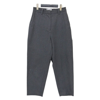 CONTEMPO ハイウエスト クロップドパンツ / ワイド テーパード ストレッチ