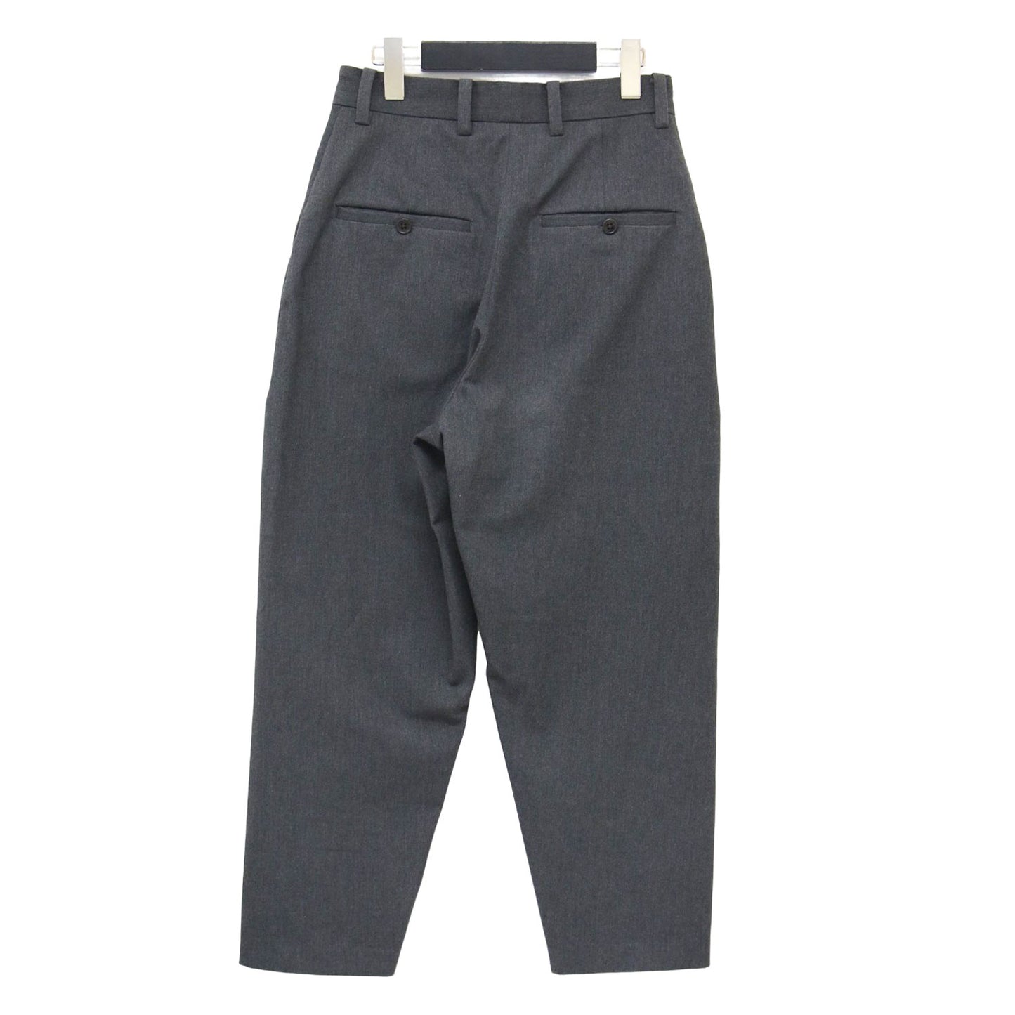 CONTEMPO ハイウエスト クロップドパンツ / ワイド テーパード ストレッチ
