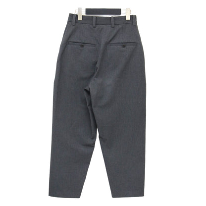 CONTEMPO ハイウエスト クロップドパンツ / ワイド テーパード ストレッチ