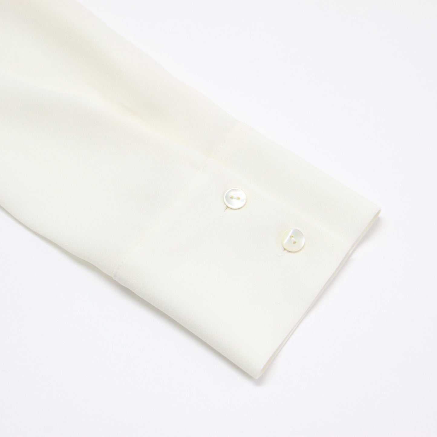 23春夏 ドレープ ボウタイ ブラウス / PRIME GGT TIE BLOUSE シャツ 長袖 リボン 比翼ボタン