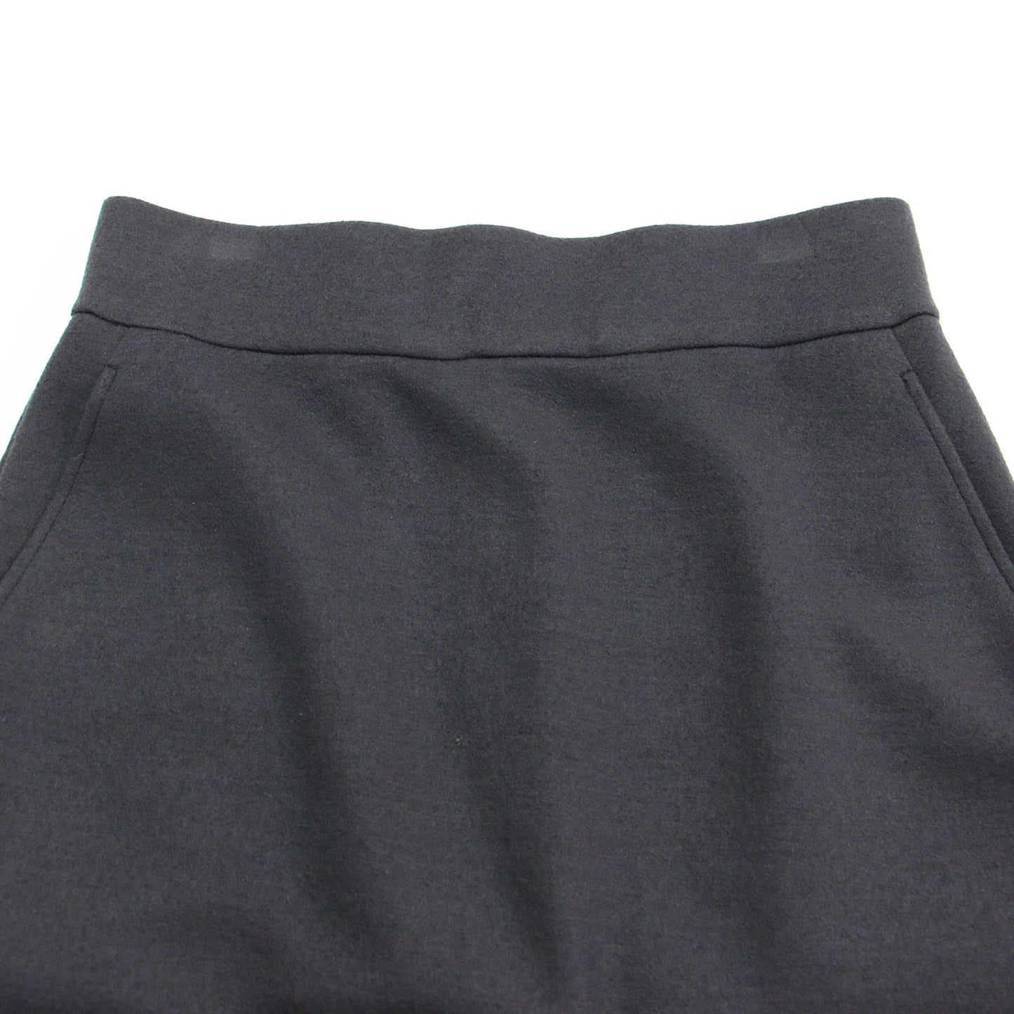 23秋冬 ウール Iライン ロングスカート / Dahlia Jersey Ellin L タイト ストレート スリット ウォッシャブル