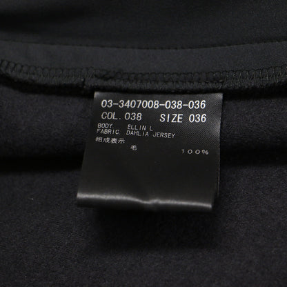 23秋冬 ウール Iライン ロングスカート / Dahlia Jersey Ellin L タイト ストレート スリット ウォッシャブル