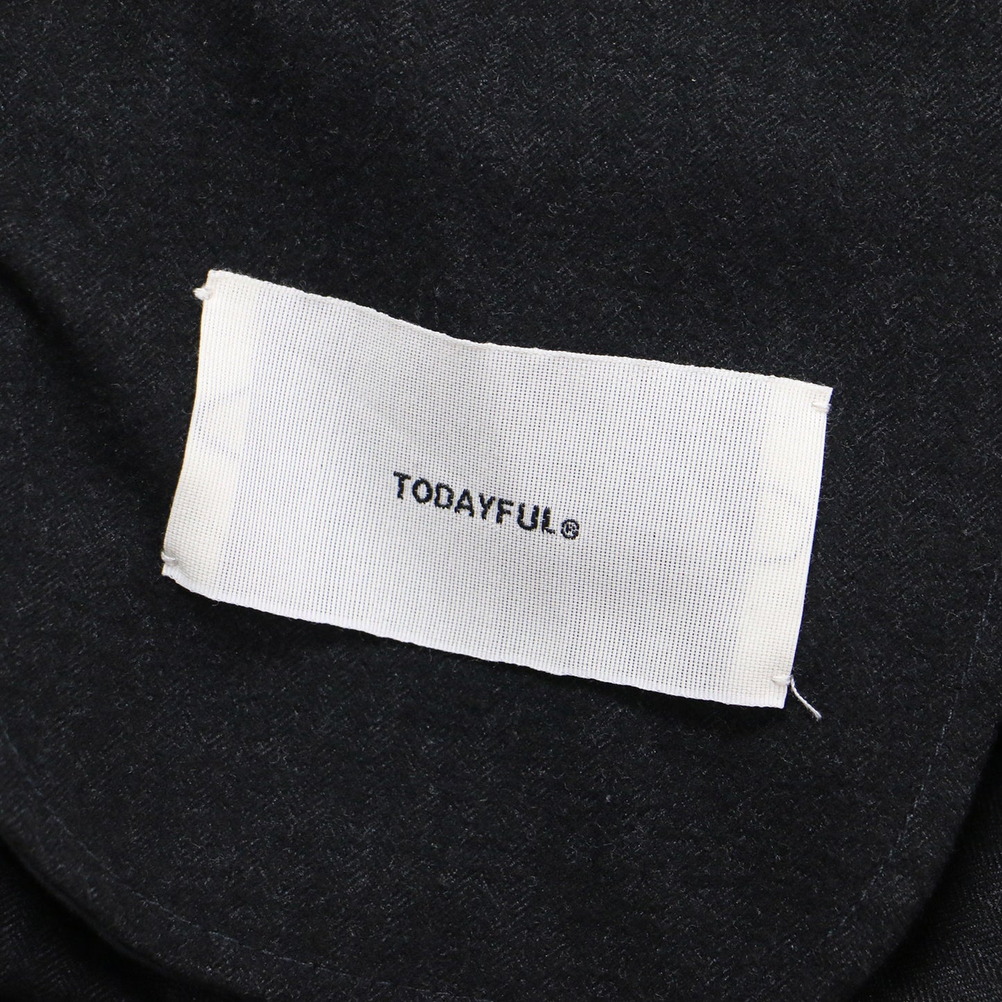 23秋冬 サスペンダー ハイウエスト パンツ / Suspenders Highwaist Pants テーパード タック ヘリンボーン