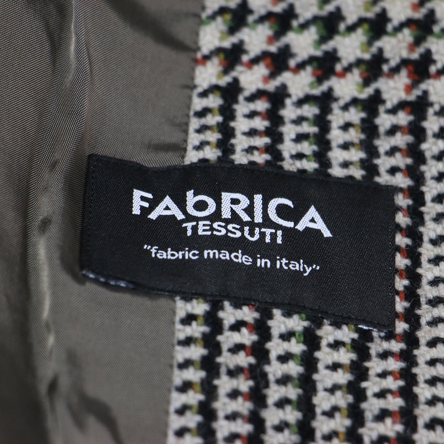 22秋冬 グレンチェック ダブル コート / FABRICA GLEN CHECK COAT	 チェスター ロング ウール