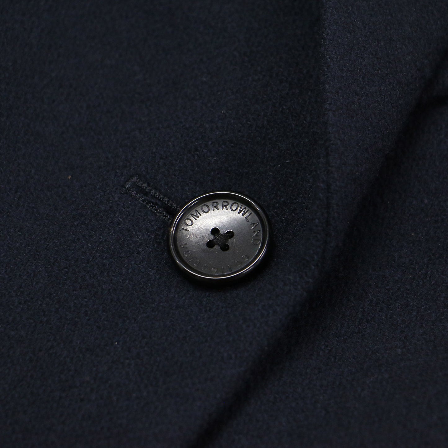 23秋冬 ニューイングランドラム ベルテッド ジャケット / テーラード レザーベルト ウール