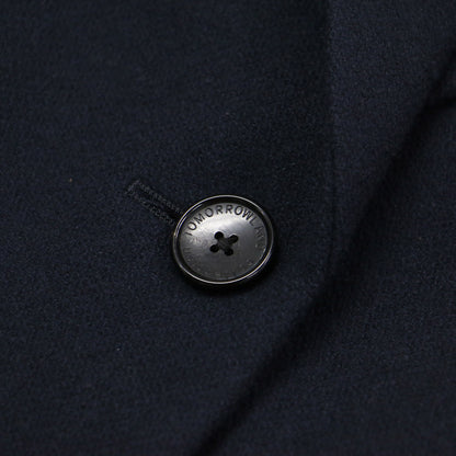 23秋冬 ニューイングランドラム ベルテッド ジャケット / テーラード レザーベルト ウール