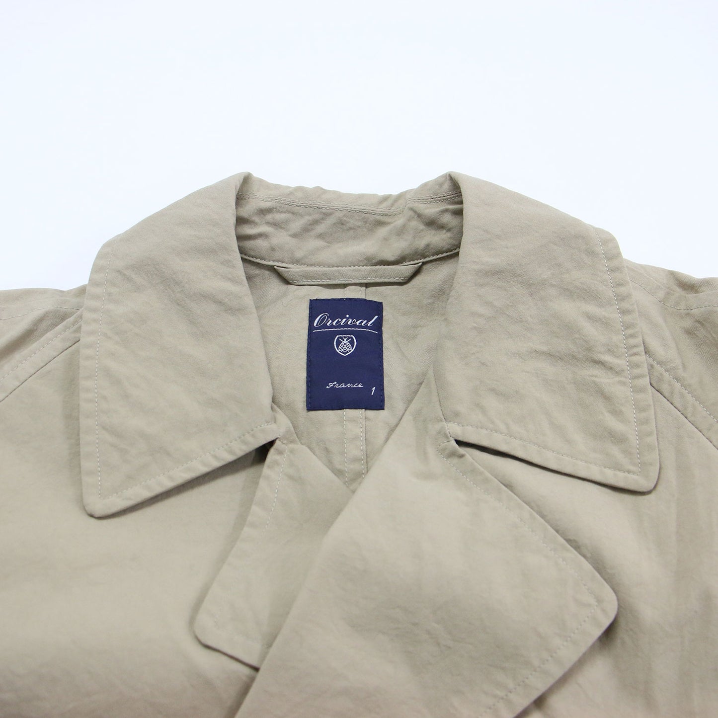 × Bshop 別注 21春夏 ナイロン オックス コート / ロング テーラードカラー ラグランスリーブ