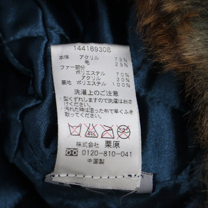 ウール ウシャンカ フライトキャップ / WOOL USHANKA 帽子 フェイクファー