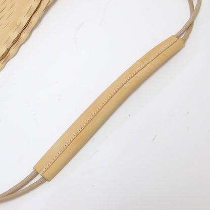 レザー ネット ナップザック トートバッグ / net knap tote bag リュック 2WAY 巾着型