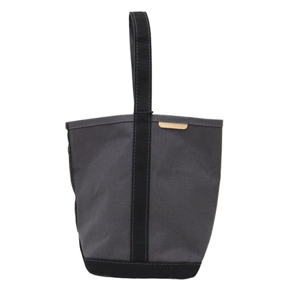 25秋冬 ワンハンドル トートバッグ / ONE HANDLE TOTE BAG ワンショルダー キャンバス バイカラー コットン