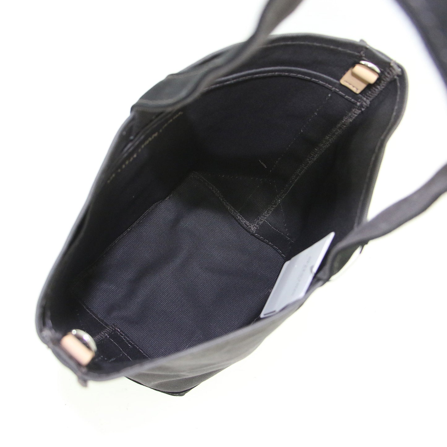25秋冬 ワンハンドル トートバッグ / ONE HANDLE TOTE BAG ワンショルダー キャンバス バイカラー コットン