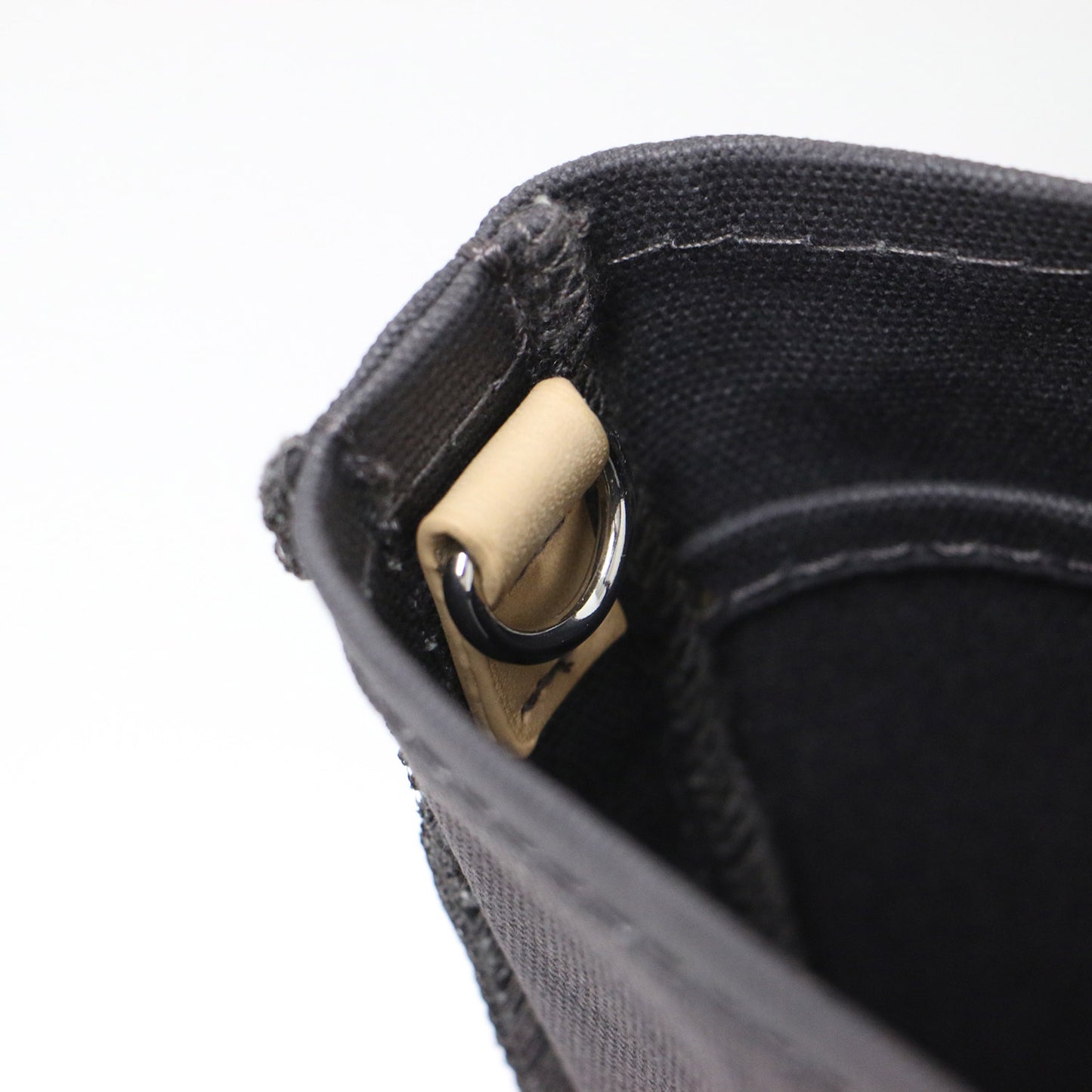 25秋冬 ワンハンドル トートバッグ / ONE HANDLE TOTE BAG ワンショルダー キャンバス バイカラー コットン
