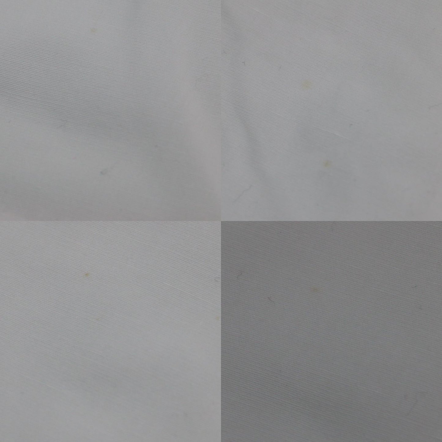 24春夏 スラブ ポプリン シャツ / ブラウス 半袖 丸襟 レース 刺繍 コットン リネン