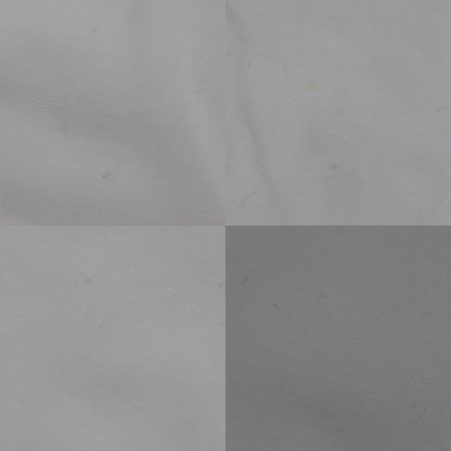 24春夏 スラブ ポプリン シャツ / ブラウス 半袖 丸襟 レース 刺繍 コットン リネン