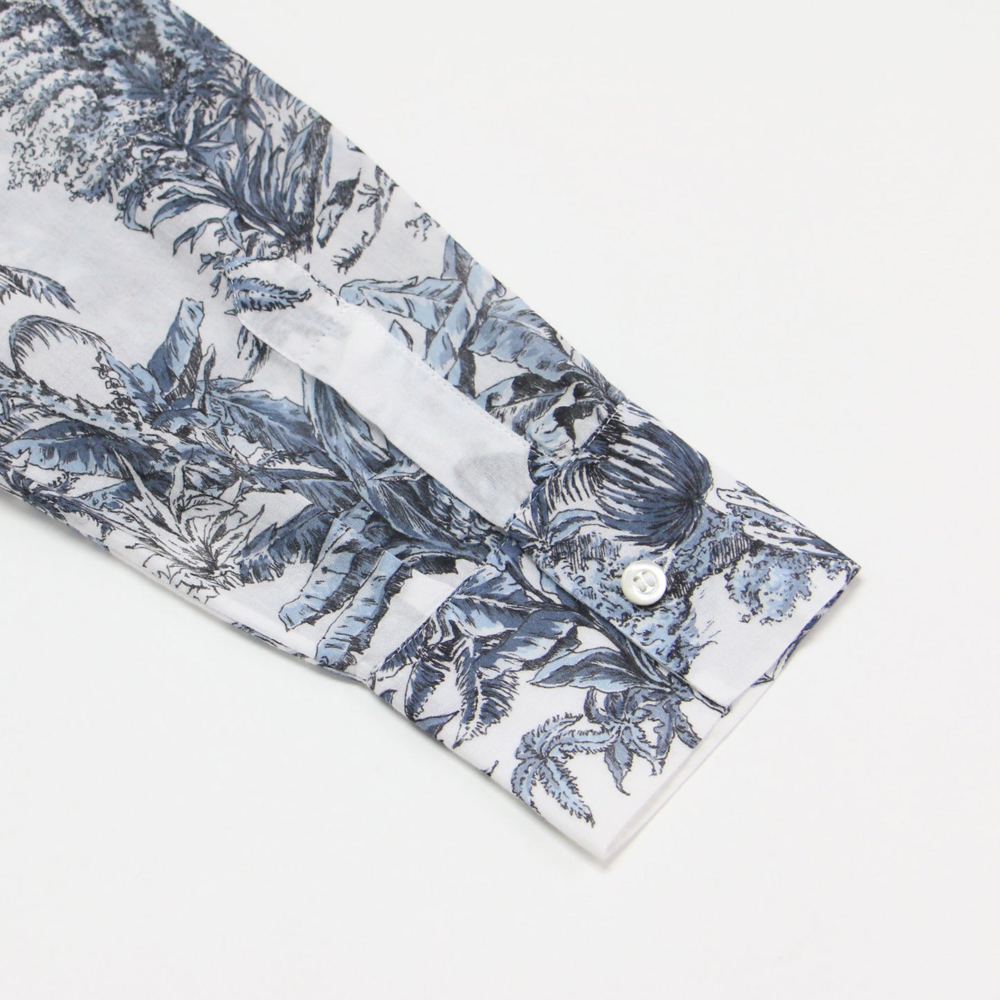 25春夏 コットンモスリン ディオリビエラ ロング ブラウス / Dioriviera シャツ 長袖 トワル ドゥ ジュイ パームズ