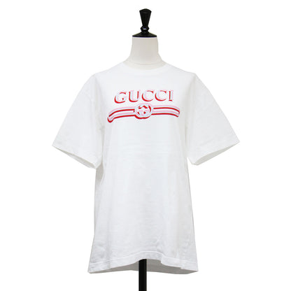 トワル ドゥ ジュイ パームズ コットンモスリン	788093 / Tシャツ 半袖 ハーフスリーブ クルーネック ロゴ プリント