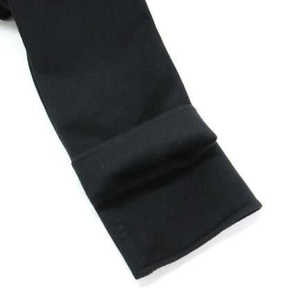 カシミヤ ダブルフェイス ベルテッド コート / ガウン ロング ベルト付き ビッグカラー