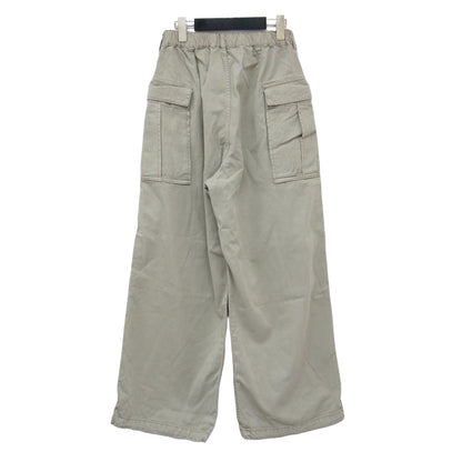 24春夏 ミリタリー パンツ / military カーゴパンツ ワイド 裾絞り コットン