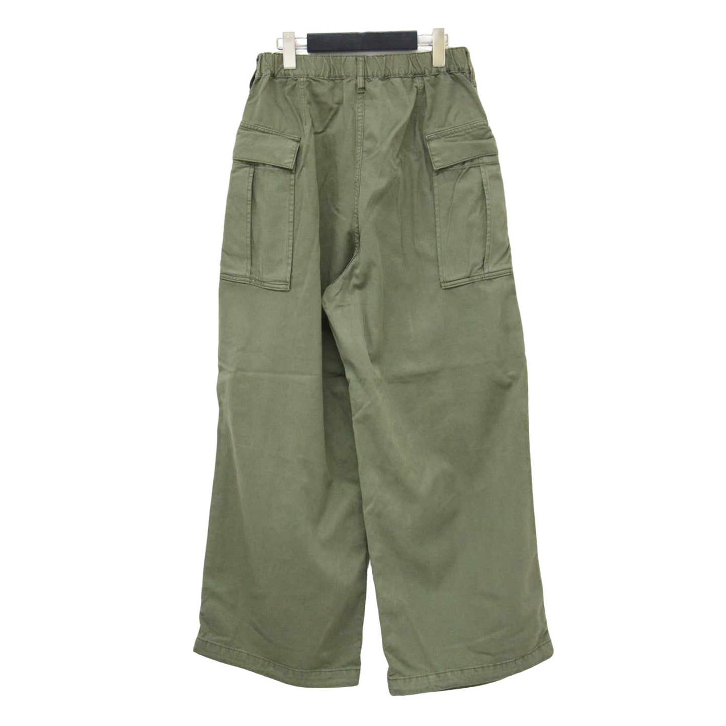 24春夏 ミリタリー パンツ / military カーゴパンツ ワイド 裾絞り コットン