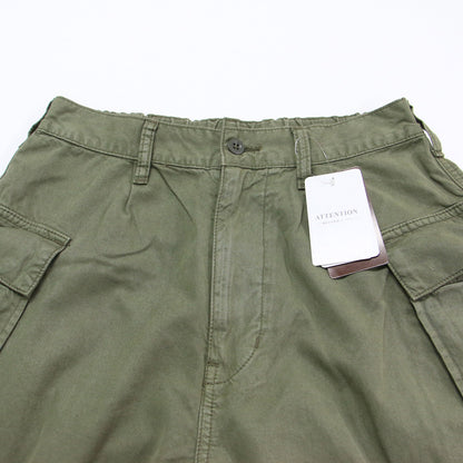 24春夏 ミリタリー パンツ / military カーゴパンツ ワイド 裾絞り コットン