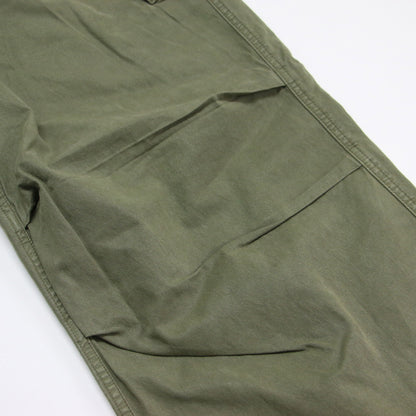 24春夏 ミリタリー パンツ / military カーゴパンツ ワイド 裾絞り コットン
