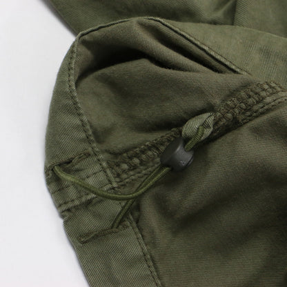 24春夏 ミリタリー パンツ / military カーゴパンツ ワイド 裾絞り コットン