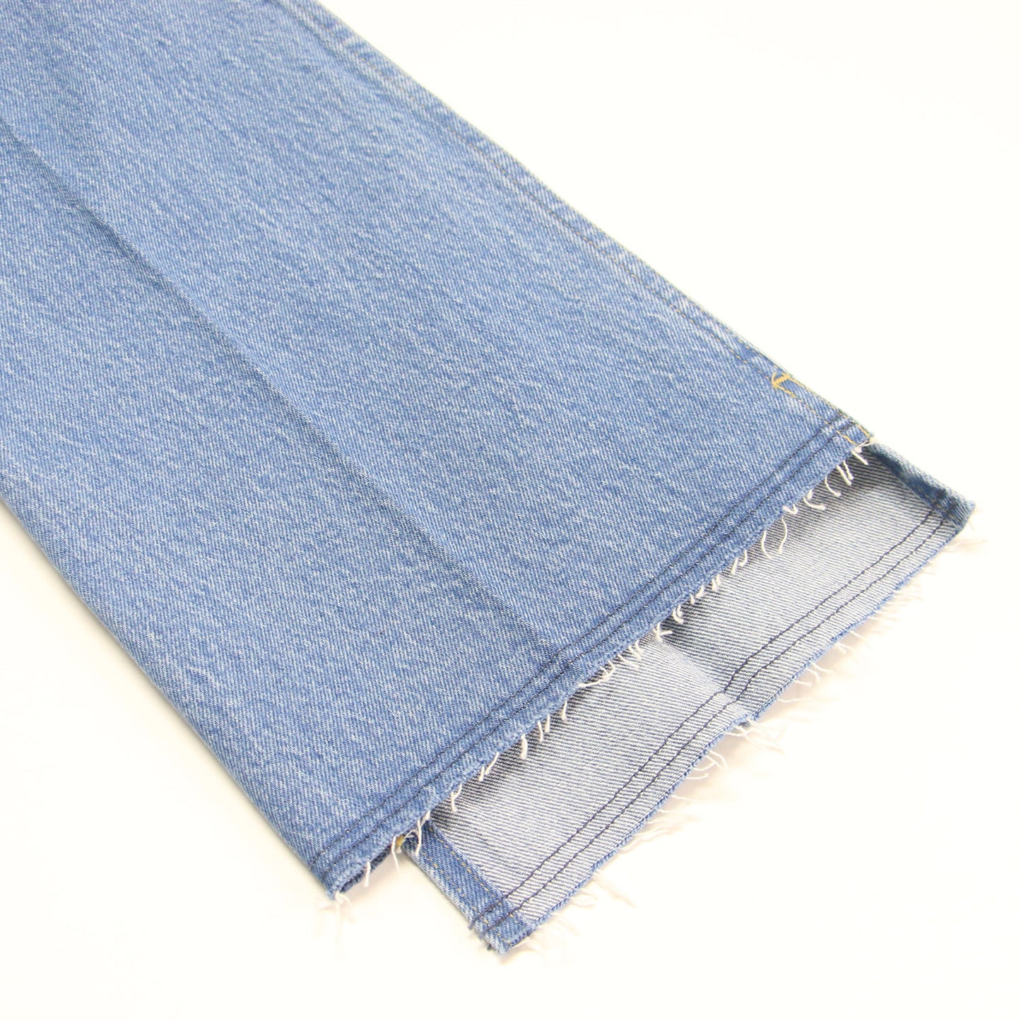 5 1/2 21春夏 セミフレア スリット デニム パンツ / BEAUTY-LINE ハイウエスト カットオフ コットン