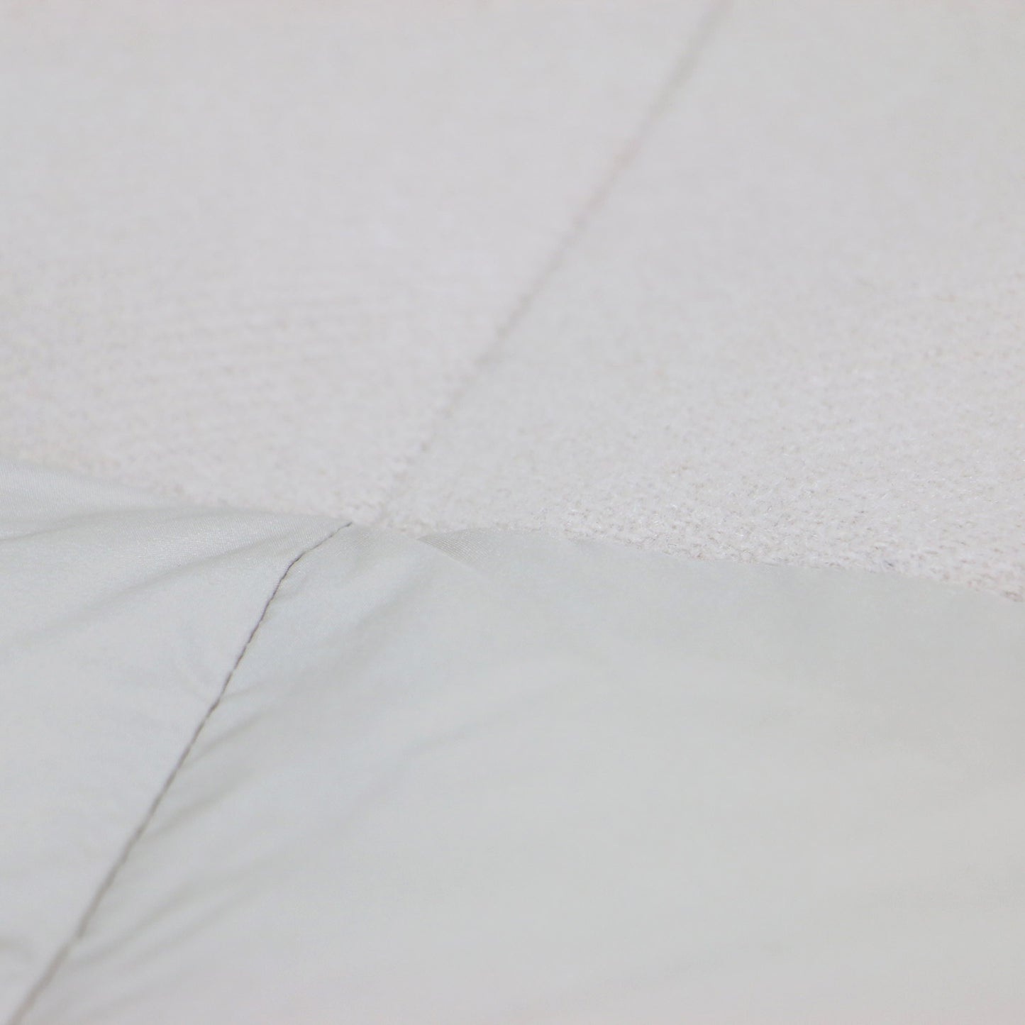 22秋冬 ウール ナイロン コンビ Aライン ダウン コート / ロング丈 スタンドカラー フード付き 切替