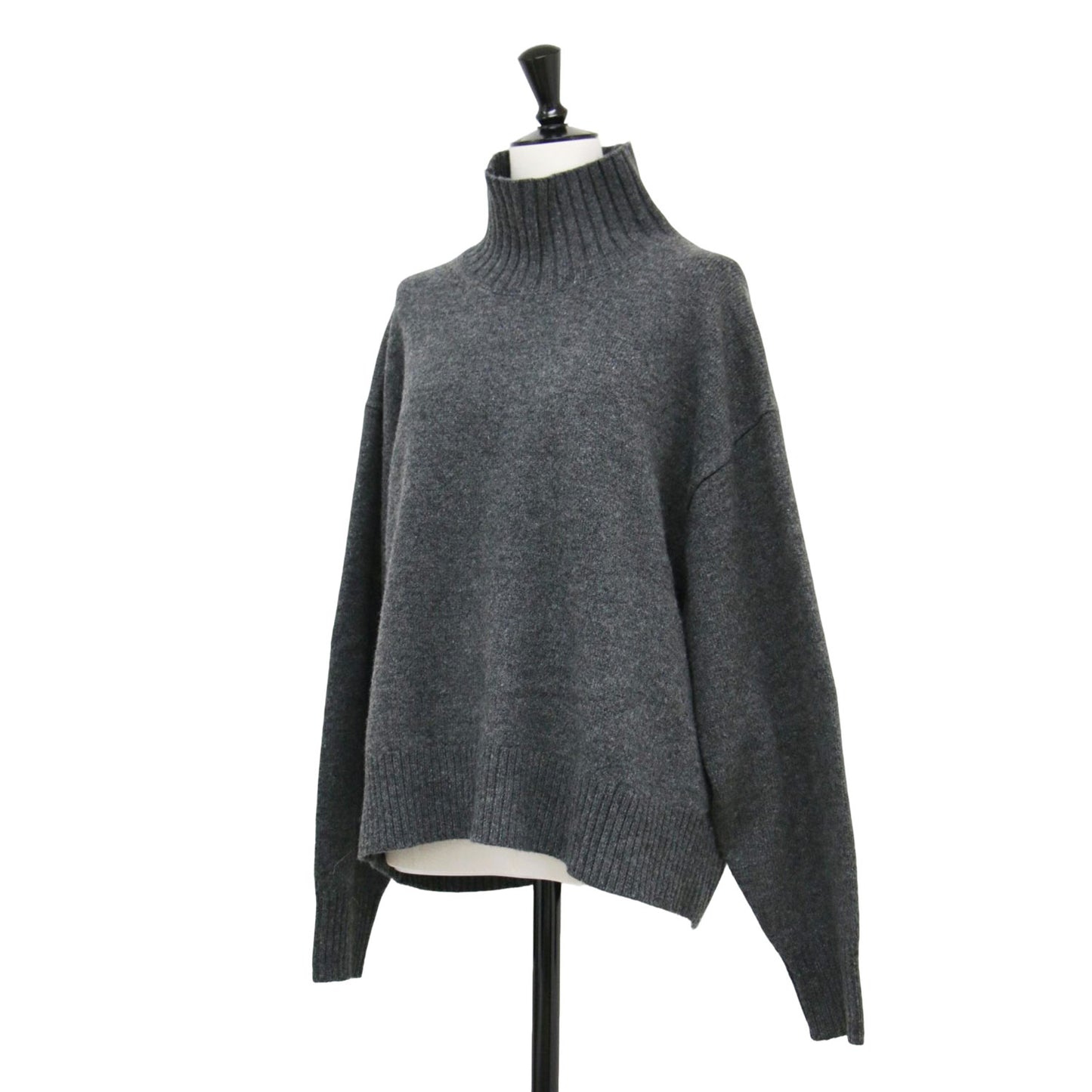 24秋冬 ウール カシミヤ アクア タートルネック ニット / セーター プルオーバー 長袖