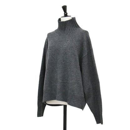 24秋冬 ウール カシミヤ アクア タートルネック ニット / セーター プルオーバー 長袖