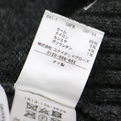 24秋冬 ウール カシミヤ アクア タートルネック ニット / セーター プルオーバー 長袖