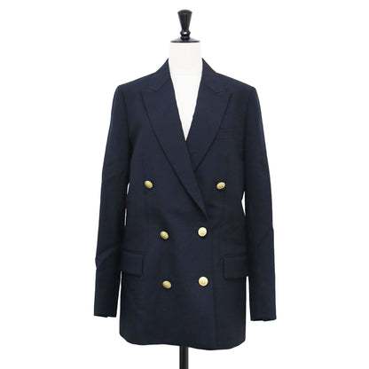 ウール テーラード ジャケット / BLEECKER W6B BLAZER ブレザー ダブルブレスト 金ボタン