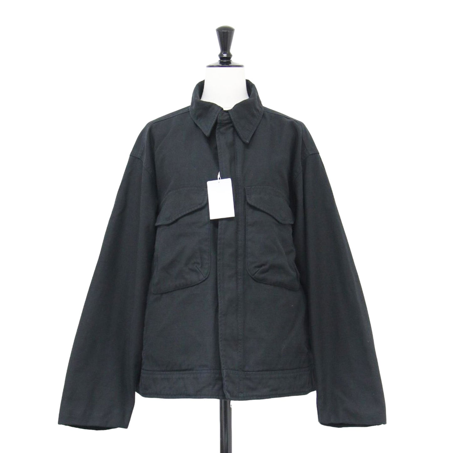 BLACK 25春夏 ミリタリー ジャケット / ブルゾン ショート丈 長袖 Aライン コットン