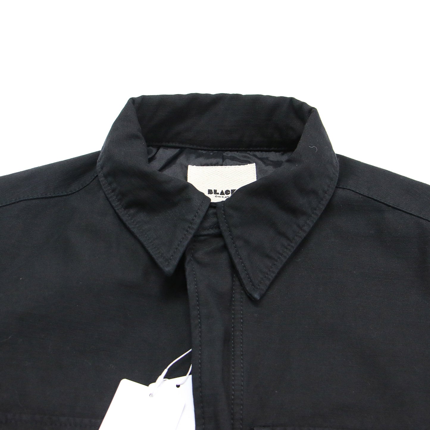 BLACK 25春夏 ミリタリー ジャケット / ブルゾン ショート丈 長袖 Aライン コットン