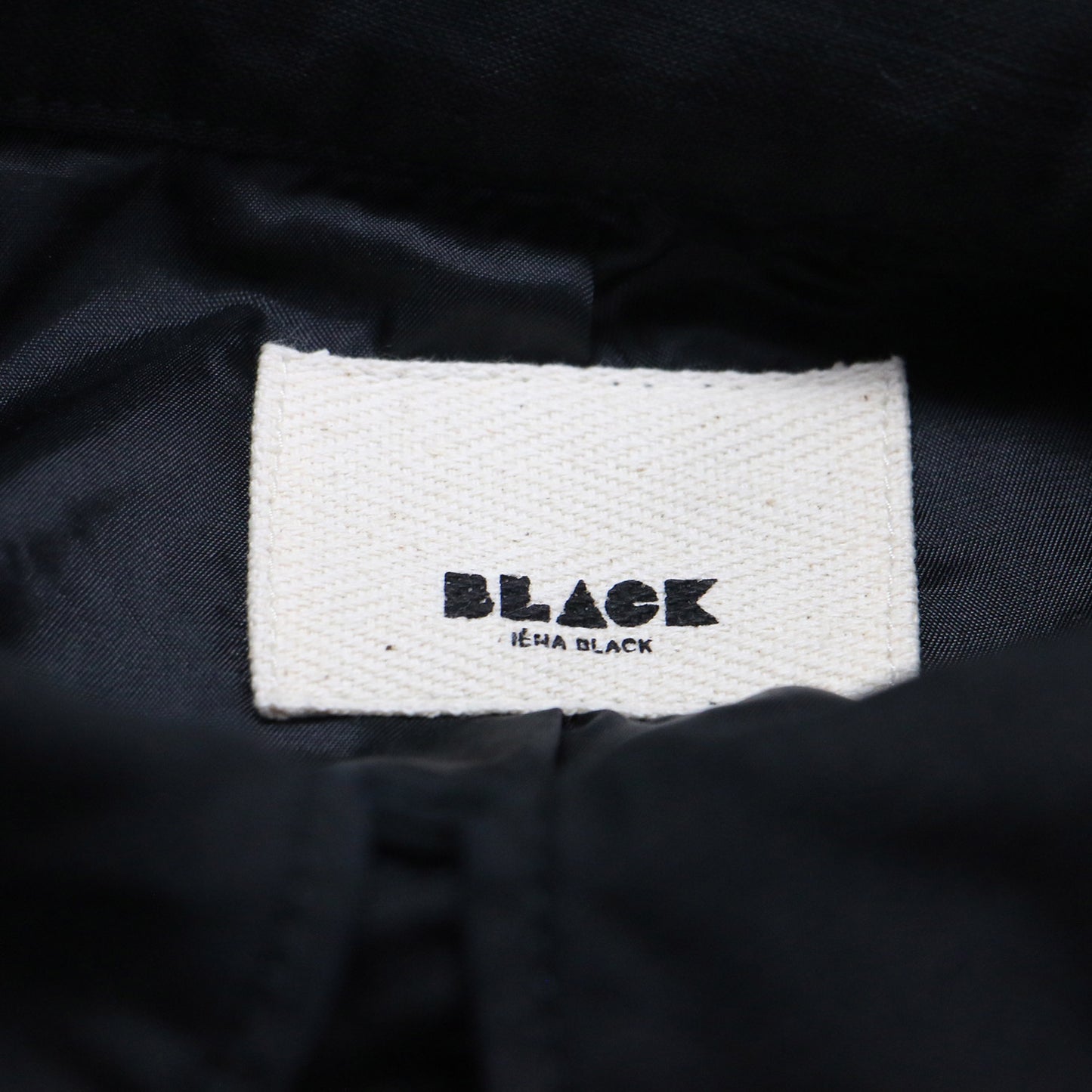 BLACK 25春夏 ミリタリー ジャケット / ブルゾン ショート丈 長袖 Aライン コットン