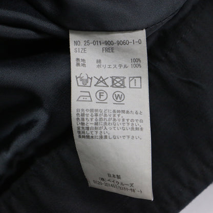 BLACK 25春夏 ミリタリー ジャケット / ブルゾン ショート丈 長袖 Aライン コットン