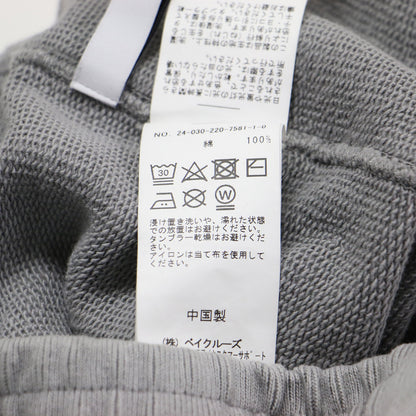 24春夏 スウェット パンツ / ワイド ストレート ウエストゴム 裏毛 コットン