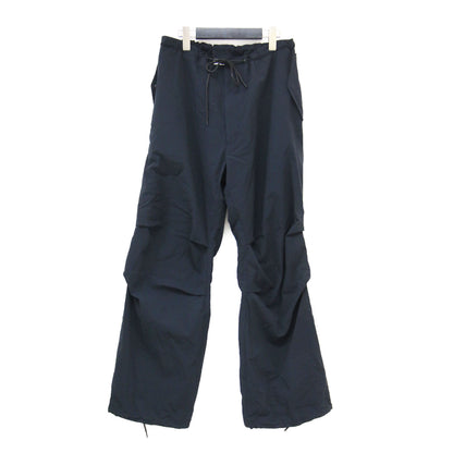 23春夏 シアサッカー オーバー パンツ / Ws SEERSUCKER OVERPANTS ストレート 裾絞り ミリタリー