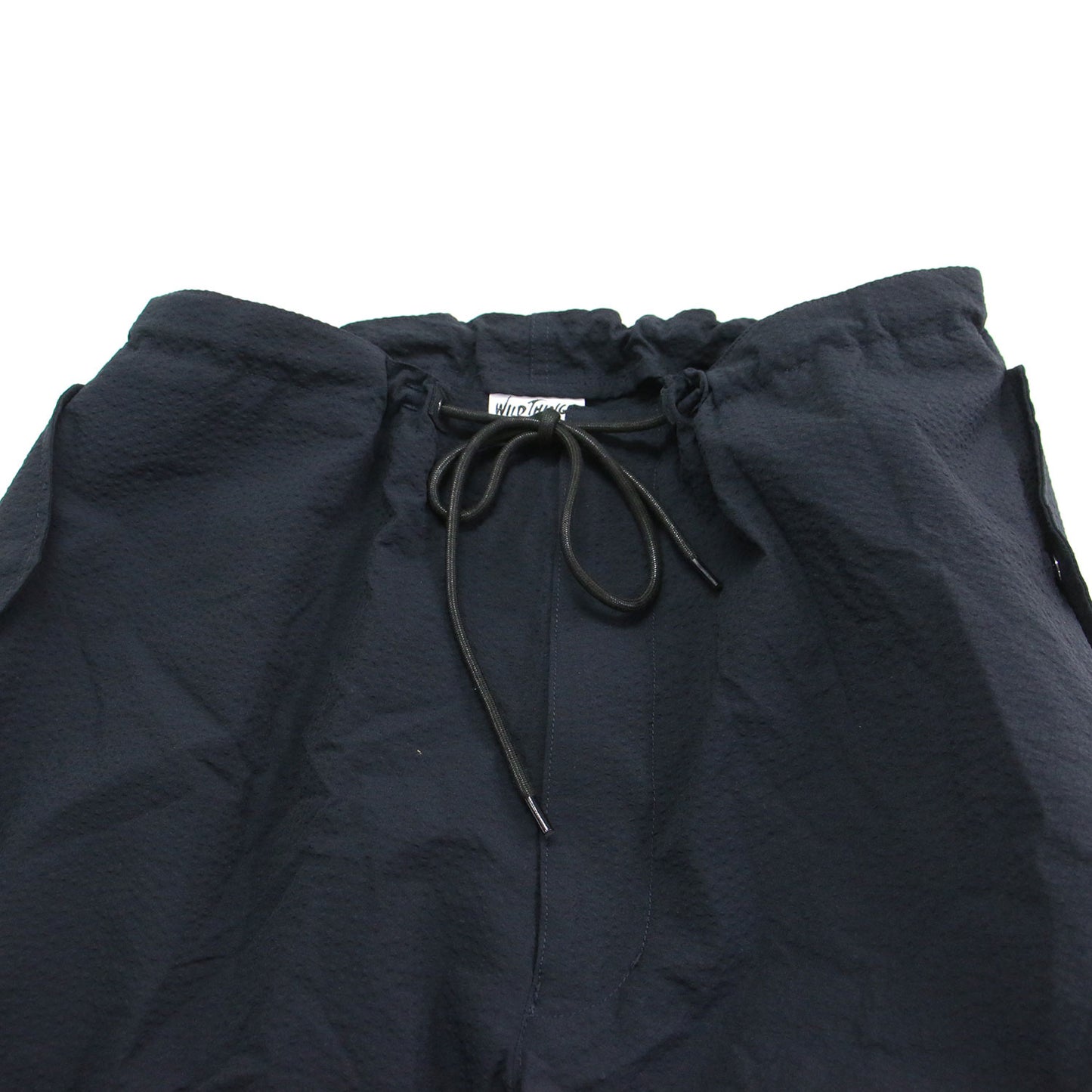 23春夏 シアサッカー オーバー パンツ / Ws SEERSUCKER OVERPANTS ストレート 裾絞り ミリタリー