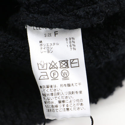 24春夏 ネップノースリ ニット / プルオーバー クルーネック コットン