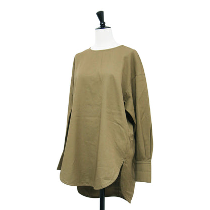 コットン サテン ツイル チュニック シャツ