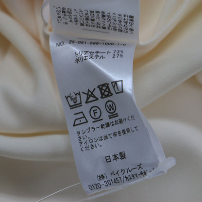25春夏 サテン タンクトップ / ブラウス プルオーバー ノースリーブ Uネック