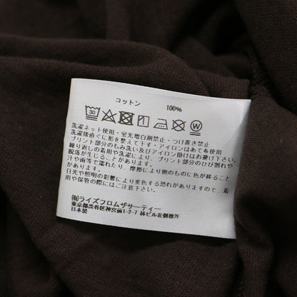 × LAppartement 別注 25春夏 ロゴ プリント フレンチスリーブ Tシャツ / Off the grid T-shirt カットソー クルーネック コットン