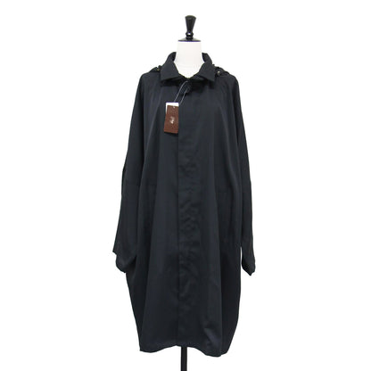 25春夏 ハッスイ ドルマン コート / ロング フード付き ワイド 撥水加工