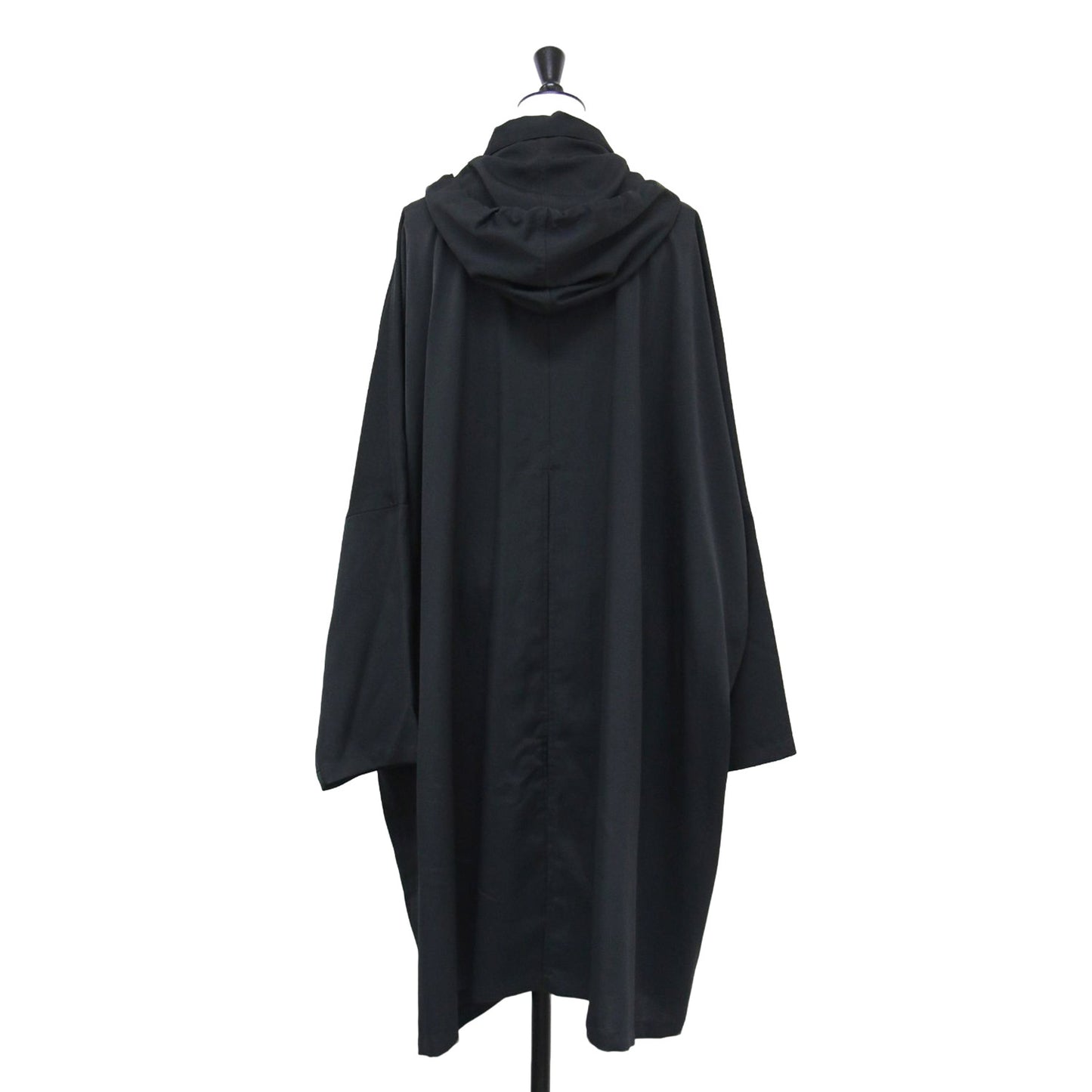 25春夏 ハッスイ ドルマン コート / ロング フード付き ワイド 撥水加工