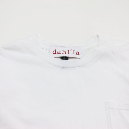 24春夏 フリルスリーブ Tシャツ / カットソー ノースリーブ ポケット コットン
