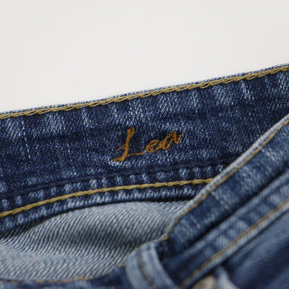 ボーイズ ストレート デニムパンツ / LEA	ワイド ハイウエスト ストレッチ コットン